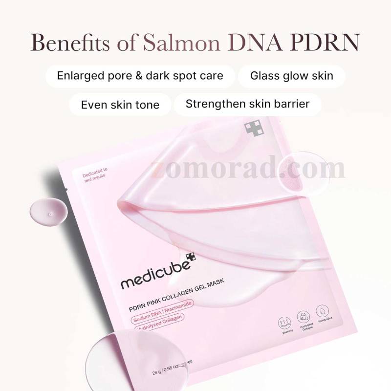 zomorad.com photo medicube SALMON PDRN PINK COLLAGEN GEL MASK 02