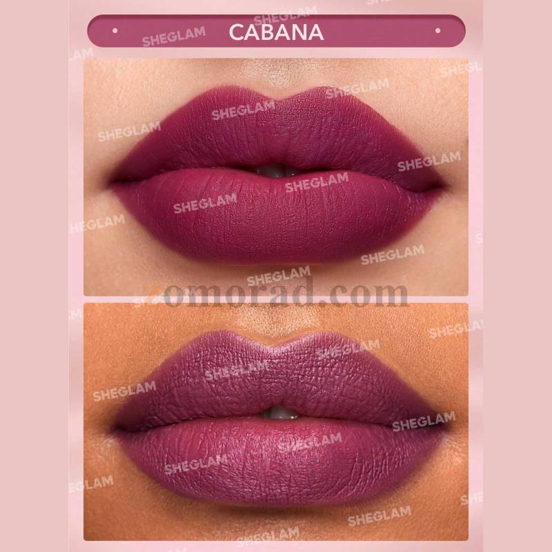 zomorad.com Sheglam Matte Allure Lipstick Cabana 02