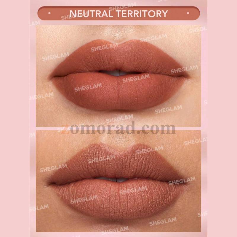 zomorad.com Sheglam Matte Allure Lipstick Neutral Territory 02