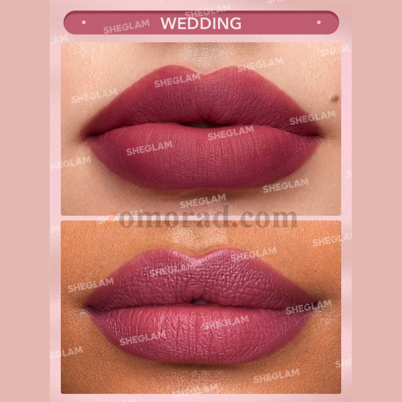 zomorad.com Sheglam Matte Allure Lipstick Wedding 02
