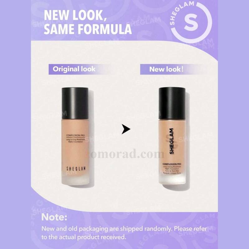 zomorad.com photo SHEGLAM Complexion Pro Long Lasting Breathable Matte Foundation 07