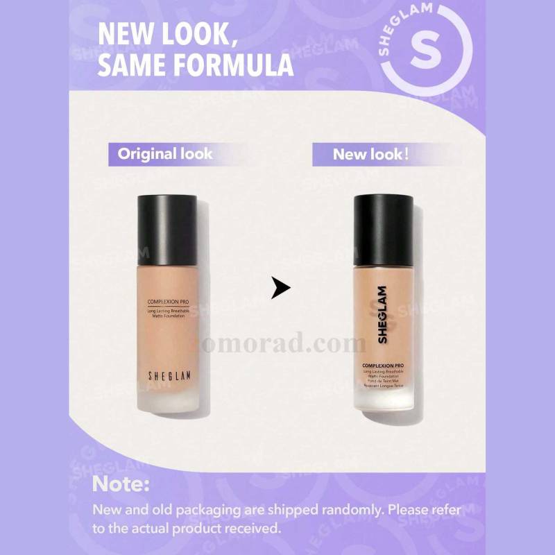 zomorad.com photo SHEGLAM Complexion Pro Long Lasting Breathable Matte Foundation 07