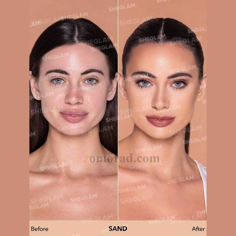 zomorad.com photo SHEGLAM Complexion Pro Long Lasting Breathable Matte Foundation Sand 02