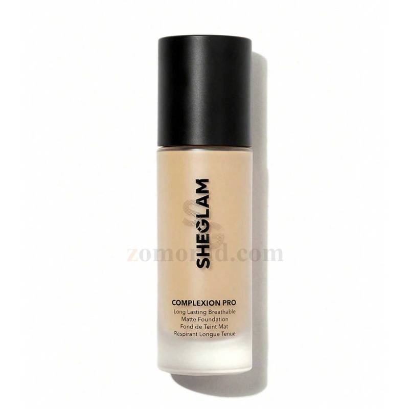zomorad.com photo SHEGLAM Complexion Pro Long Lasting Breathable Matte Foundation Shell 01