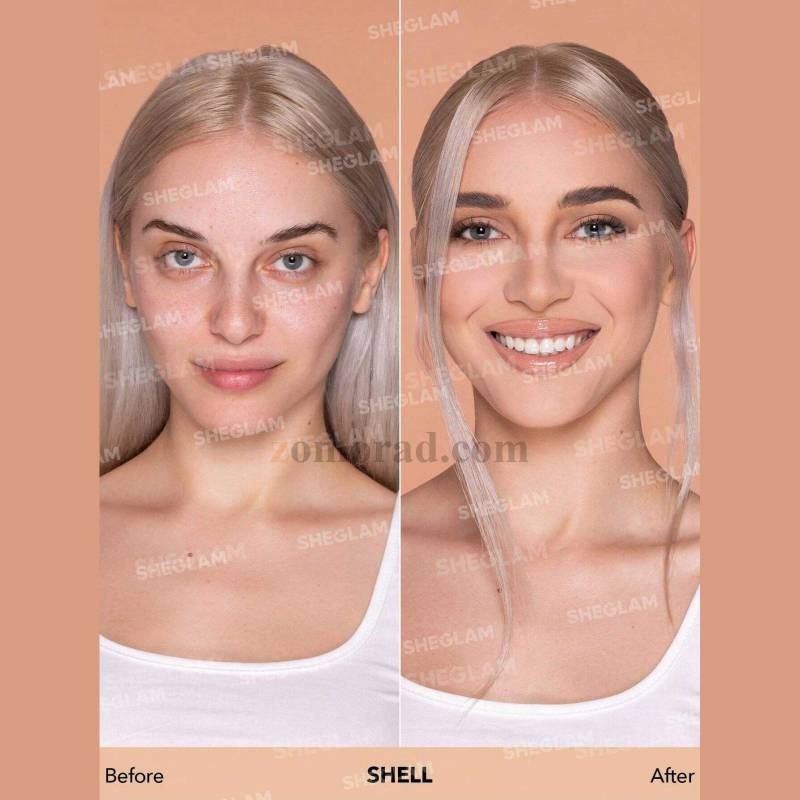 zomorad.com photo SHEGLAM Complexion Pro Long Lasting Breathable Matte Foundation Shell 02