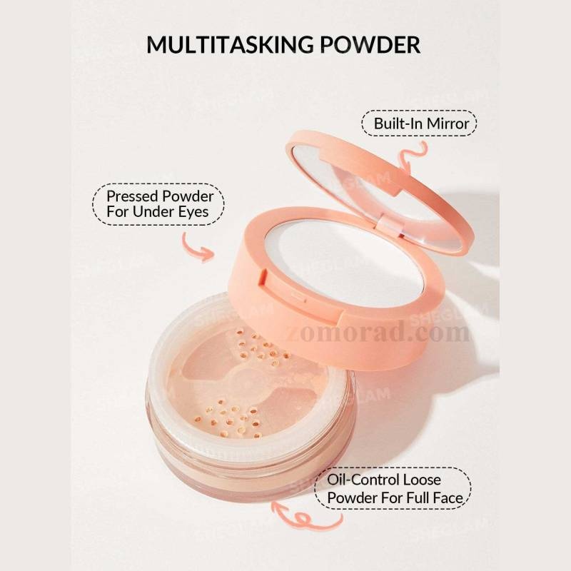 zomorad.com photo SHEGLAM Insta Ready Face Under Eye Setting Powder Duo Natural Linen 02