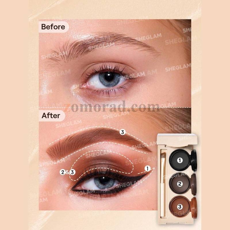 zomorad.com photo SHEGLAM Streamline Brow Eyeliner Gel 03