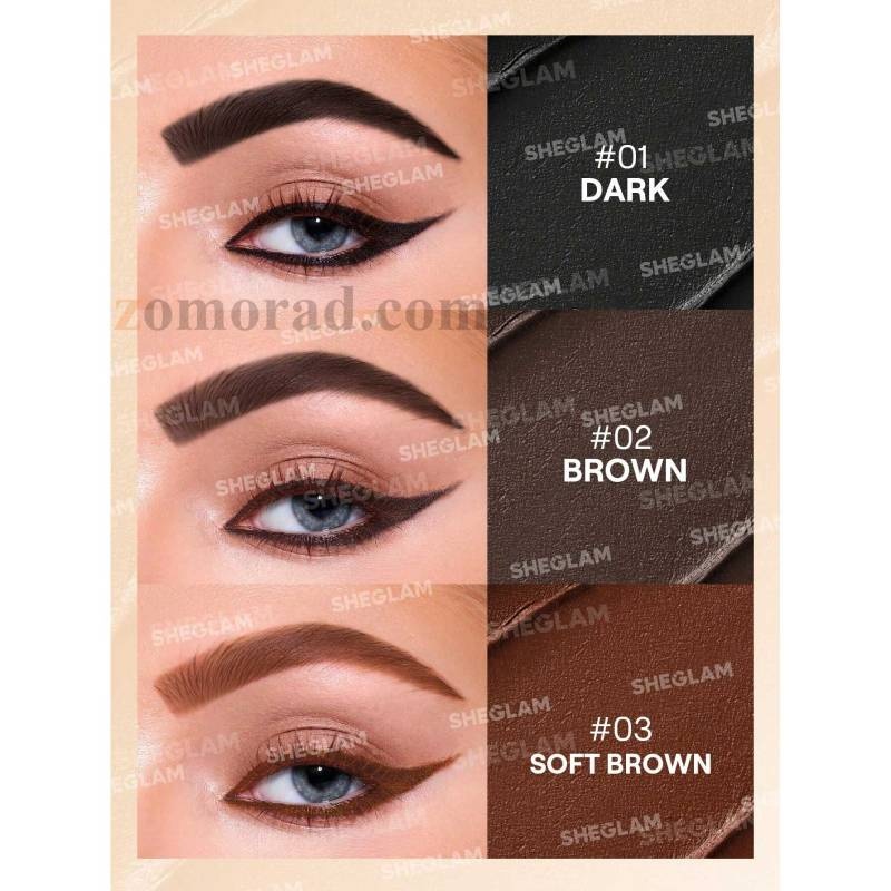 zomorad.com photo SHEGLAM Streamline Brow Eyeliner Gel 06