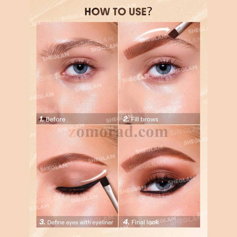 zomorad.com photo SHEGLAM Streamline Brow Eyeliner Gel 07