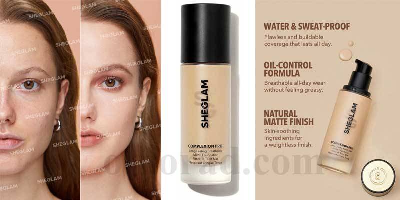 zomorad.com post SHEGLAM Complexion Pro Long Lasting Breathable Matte Foundation
