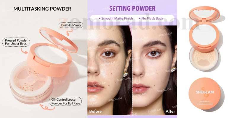 zomorad.com post SHEGLAM Insta Ready Face Under Eye Setting Powder Duo