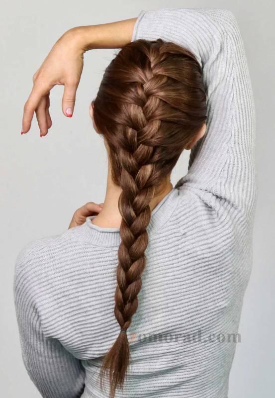 بافت فرانسوی مو