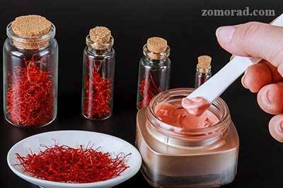 zomorad.com post راز پوست ابریشمی و براق بدون آرایش غلیظ روتین ساده ایرانی ماسک زعفران