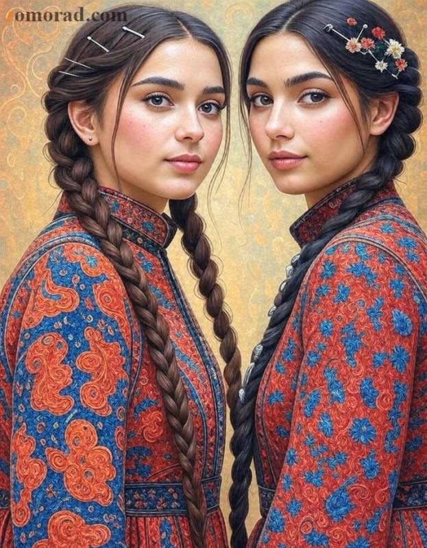 zomorad.com post گیس‌های حنا سوخته و بافت شل